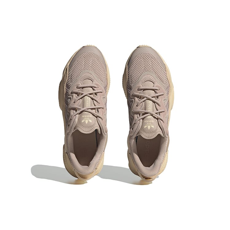 Adidas Originals Ozweego Fabric Sports Slip Resistant, Abrasion Resistant, Lightweight Low top Casual Shoes Unisex Tan H06147