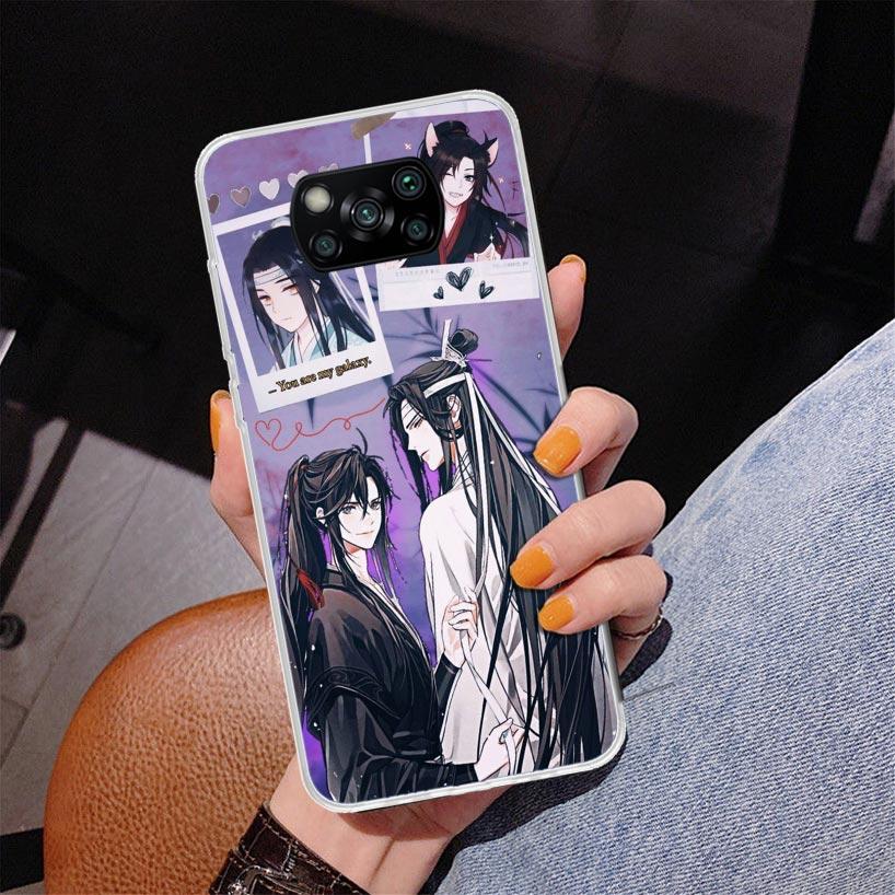 Mo Dao Zu Shi MDZS Manga Phnoe Case for Xiaomi Poco X5 X6 X7 Pro X4 Gt F7 Ultra M8 M7 Redmi 15C 15 13C 13 12C 12 Unique Cover Co