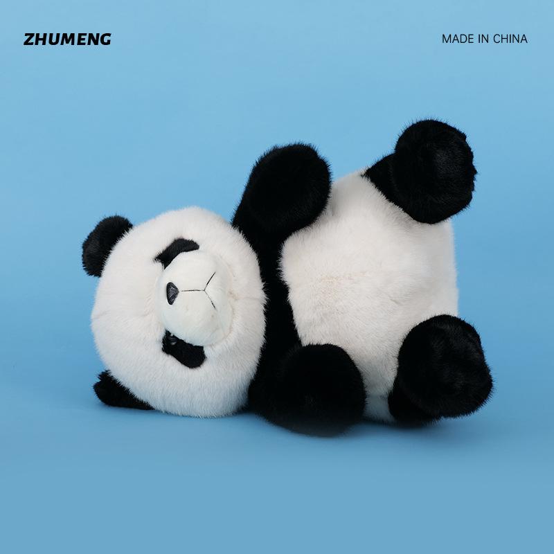 New Plush Toy Giant Panda Doll Sleeping Girl Plush Cloth Doll
