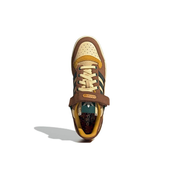 Adidas Unisex tenisky Forum Low Yoyogi Park Hnědá Hořčicová Tmavě zelená GW3486