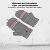 Heated Mitten Gloves Double Sided Heating Promote Blood Circulation USB Hand Warmers for Winter Warmth