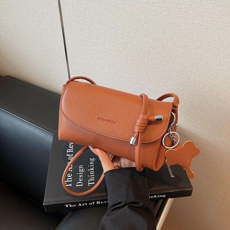 

Premium small bag, new women s bag, summer popular messenger bag, fashion pillow bag коричневый