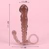 Sexy čiré křišťálové anální kolíky sexuální hračky pro muže a ženy anální kolíky stimulují masáž prostaty sex s masérem