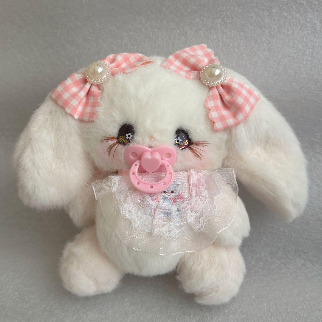 

[USED] Move Type Pream Sanrio Artist Teddy Bear Handmade Plush Toy