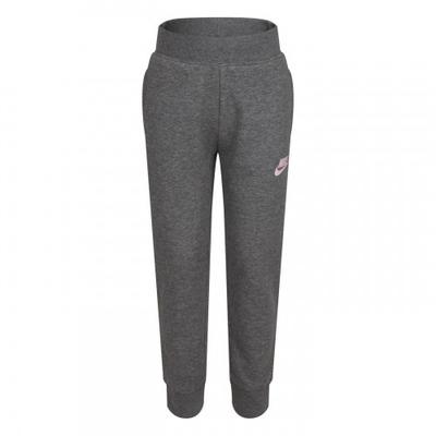 Girls Fleece Logo Jogging Bottoms