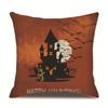 Halloween Linen Pillow Cover Printed Pillow Cover
