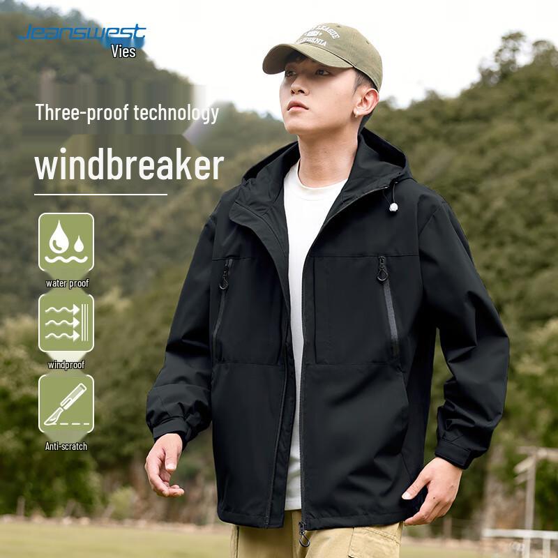 Jeanswest Men s Hooded Casual Jacket 2XL