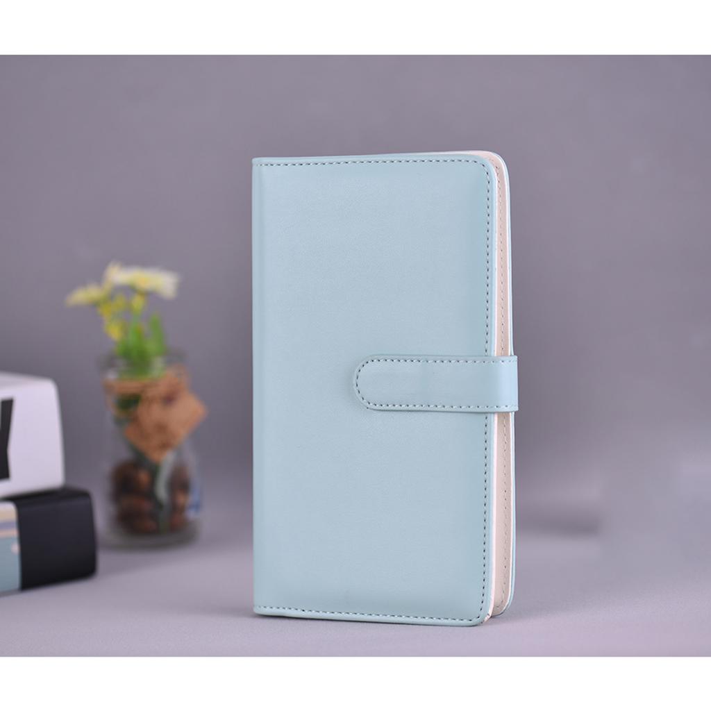 108 kapes Přenosné Mini Fotoalbum PU Kůže Foto Kniha Album s Magnetickým Uzávěrem pro Fujifilm Instax