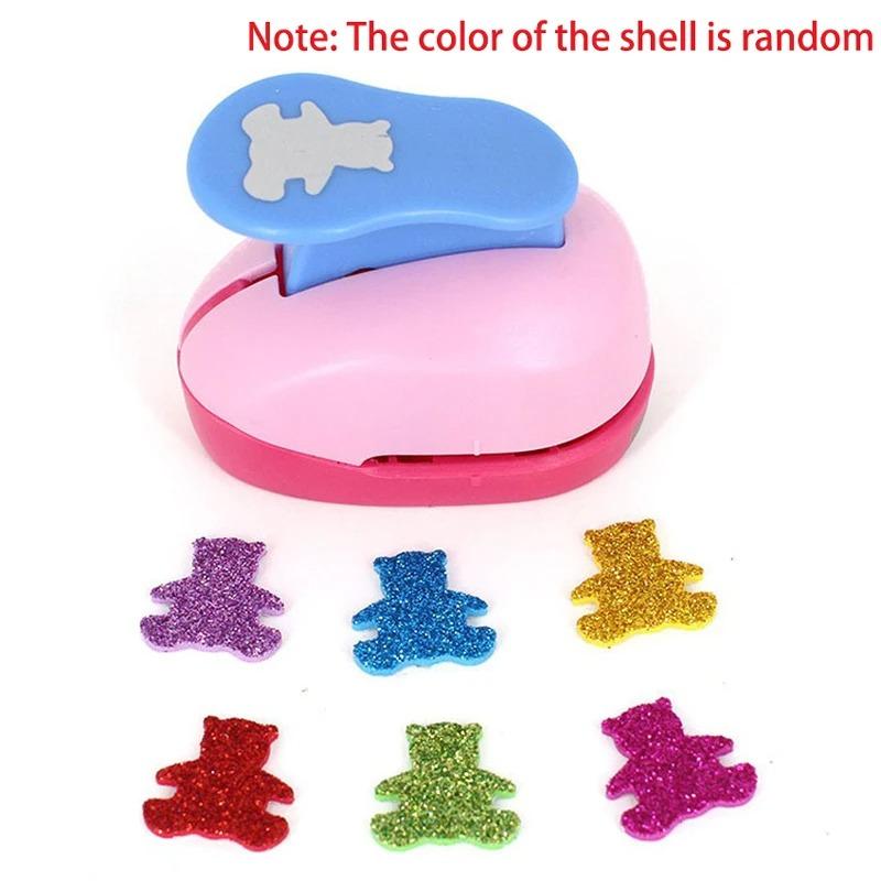 Flower Punch Furador 5*3*4.5cm Diy Paper Cut Eva Foam Maker Puncher Scrapbooking Labor Saving for Kid Hole Punch Embossing