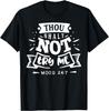 Funny Sarcastic Thou Shall Not Try Me Women Gift T-Shirt