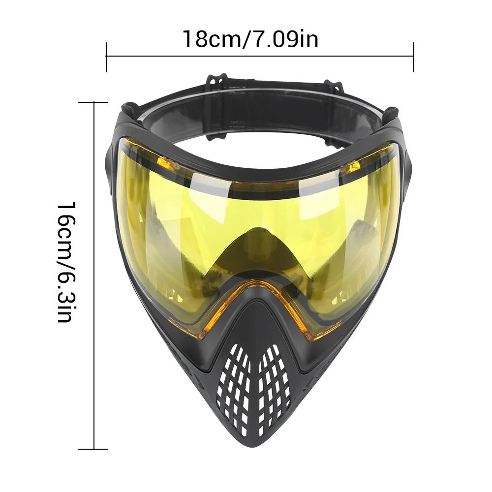 FMA PAINTINGALL Máscara facial completa para Airsoft