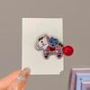 9pcs Good Luck New Year Hairpin Cartoon New Year Hair Accessory Pony Hair Clip  Festive Occasions