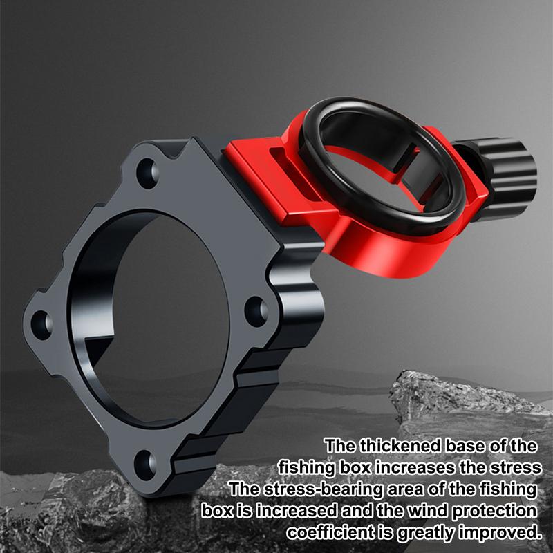 Fishing Umbrella Stand Holder Foldable Bracket Anti-Rust Portable Accessories Removable For Fishing Tackle Box Carp Fishing