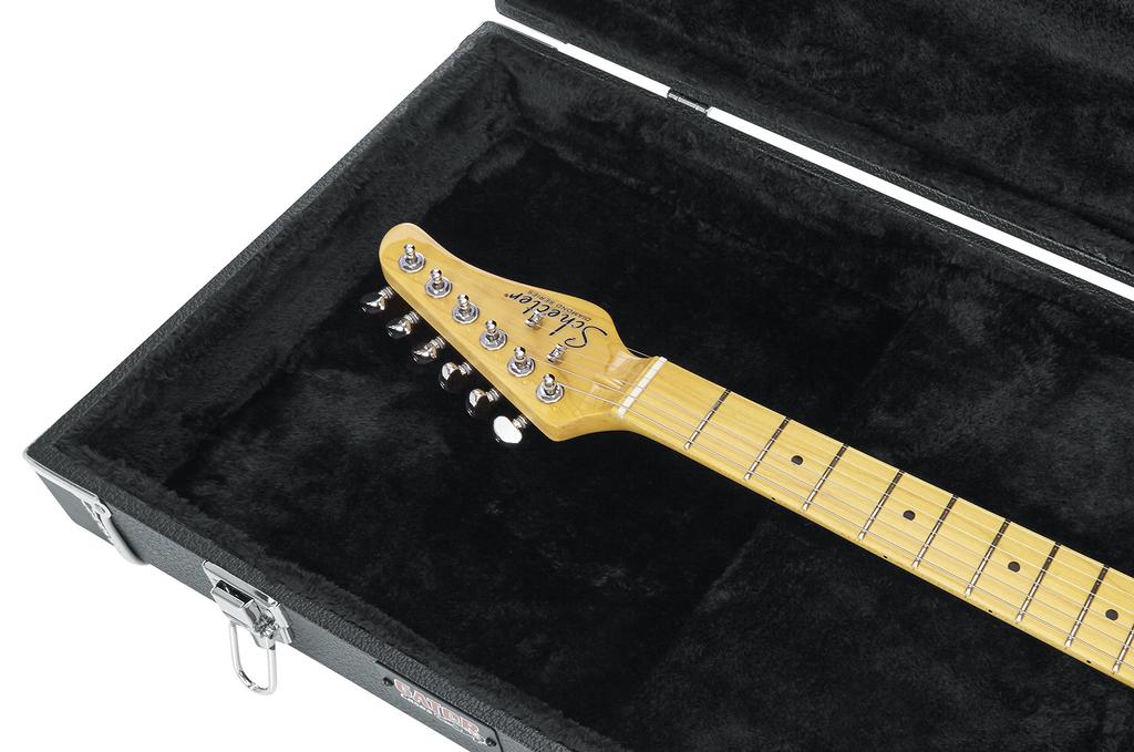 GATOR Electric Guitar Hard Case Deluxe Wood Series GW-ELECTRIC (for Stratocaster/Telecaster) [ ]