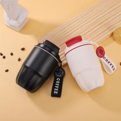 Portable Stainless Steel Coffee Mug Small Capacity Pumpkin Water Cup Vacuum Flasks  Boys and Girls