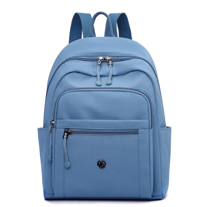 Women's Large Capacity Backpack Student Schoolbag Lightweight Nylon Travel Backpack