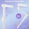 HOT Upgraded High-Output Gallon Pump Dispenser, 2Pcs Heavy-Duty Leak Proof Large Resin Pump Dispenser~Jul.