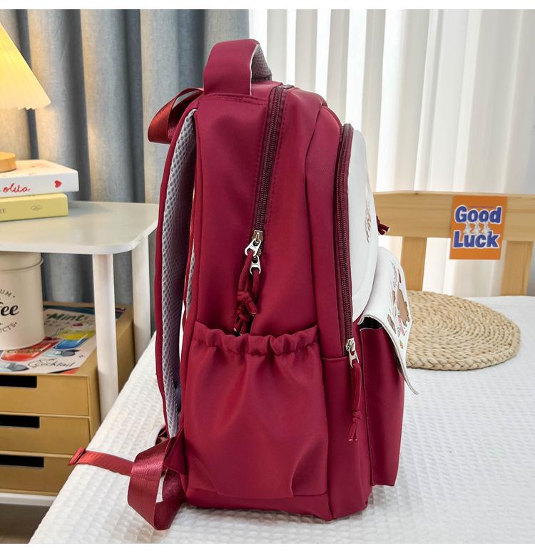 2025 Japanischer Niedlicher Capybara Rucksack: Leicht & Süß für Junior- und Senior-Highschool-Schüler