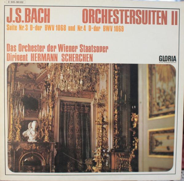 LP Record JOHANN SEBASTIAN BACH  ORCHESTER D  Orchestersuiten II 1C04590332 Gloria Germany Classical Used