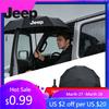 For Jeep 4S Dealership Car Gift Umbrella Vinyl Sunscreen Sunny Umbrella For Jeep Grand Cherokee Wrangler JK Gladiator Compass