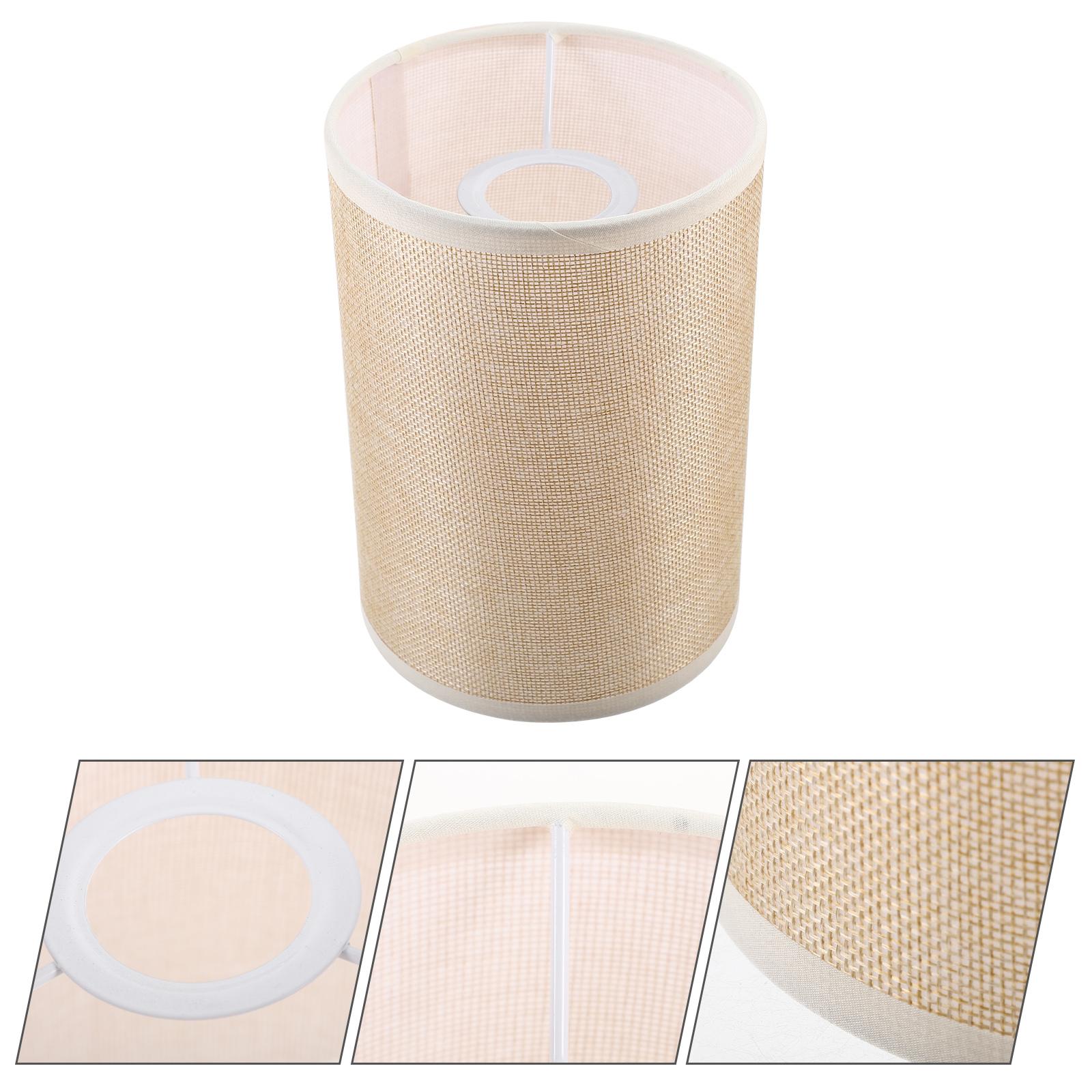 

Круглая Настольная Лампа для Гостиной Спальни Напольная Декоративная Абажур Патрон E27 Декорировать хаки