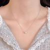 Elegant Pearl and Zircon Necklace - Summer Luxury Fashion Clavicle Chain