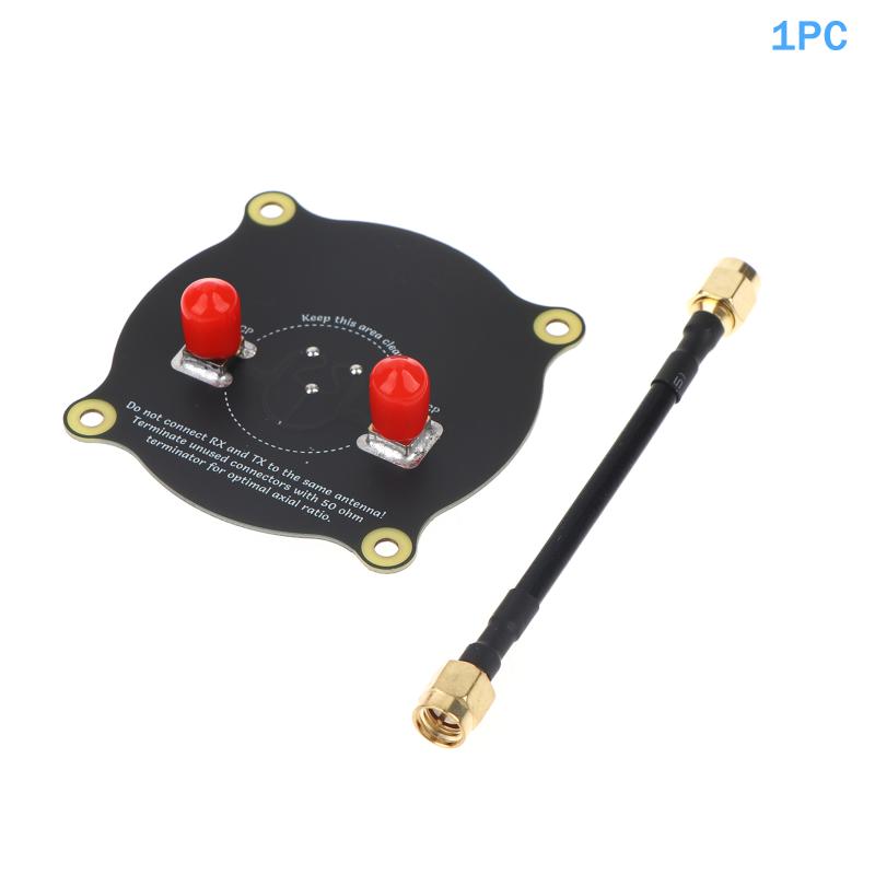 5.8Ghz Triple Feed Patch Antenna Sma / Rp Sma Directional Circular Antenna For Rc Fpv Fatshark Goggles Drone