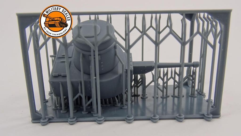 IDAP Technology Japan Speciální typ Vnitřní požární člun Kachi Car 3D tisková stavebnice PD72099 1/72