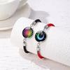 Handmade Sun & Moon Luminous Couple Bracelet - Woven Friendship Jewelry
