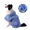 Pet Bath Robe Small To Medium Dogs Absorbent Towel Wrap Soft Full Coverage Dog Dress