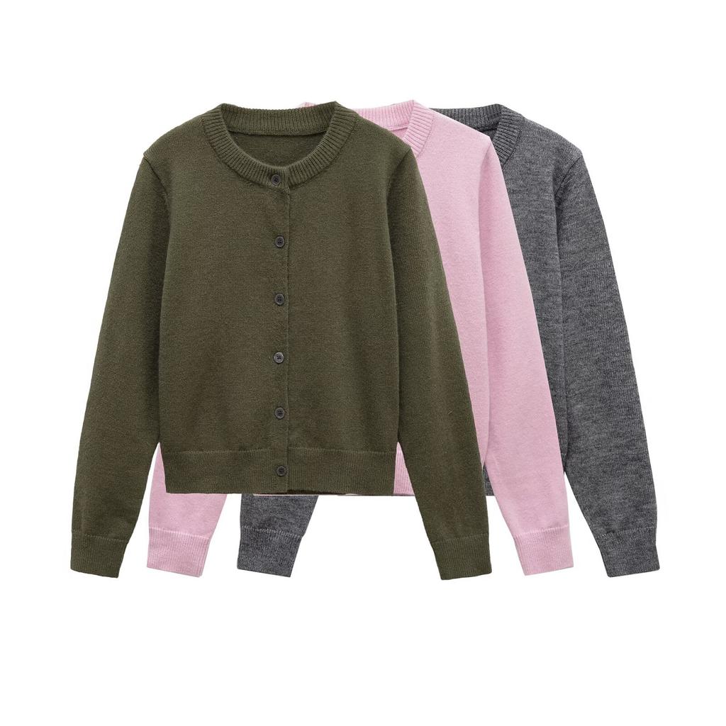 European and American style, new women's clothing, foreign style, fashionable crew neck wool blended jacket 6771104