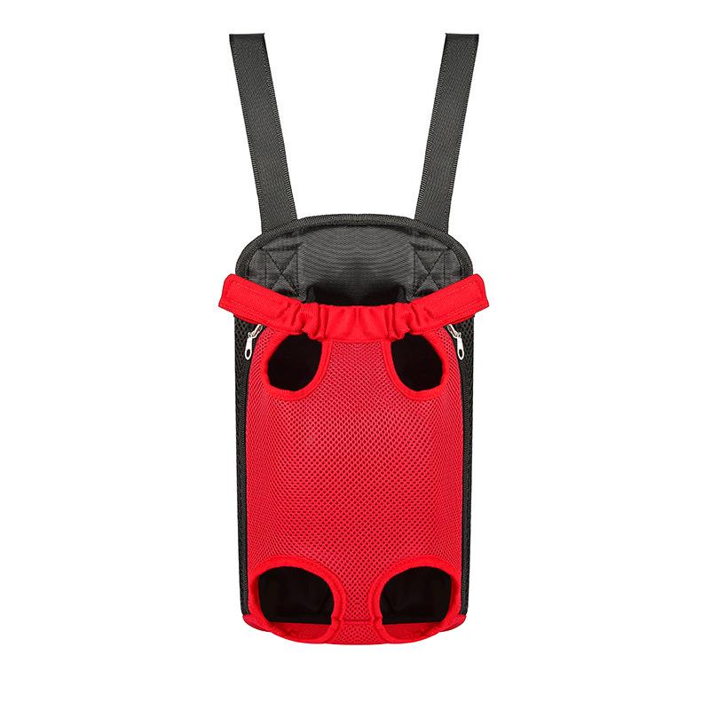 Dog Portable Breathable Outdoor Double Shoulder Pet Travel Backpack