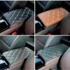 Bracciolo universale per auto in pelle PU, antiusura, antipolvere, accessori interni per automobili