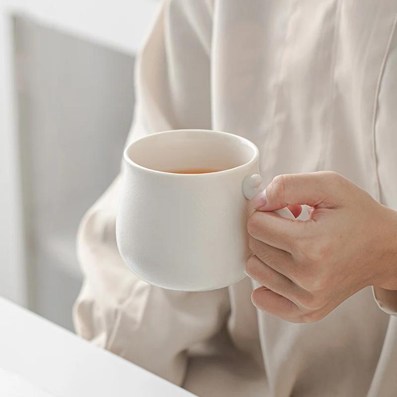 Lucky Cat Tea Separation Tea Cup Creative Water Cup Coffee Mug Drinking Ceramic Cup Office Mug with Lid Filter Drinkware Mugs