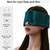 Stretchy Sleeping Eye Mask Adjustable Non-Intraocular Pressure Sleeping Aid Eyepatch Comfortable Soft Eye Shade Cover Travel Use