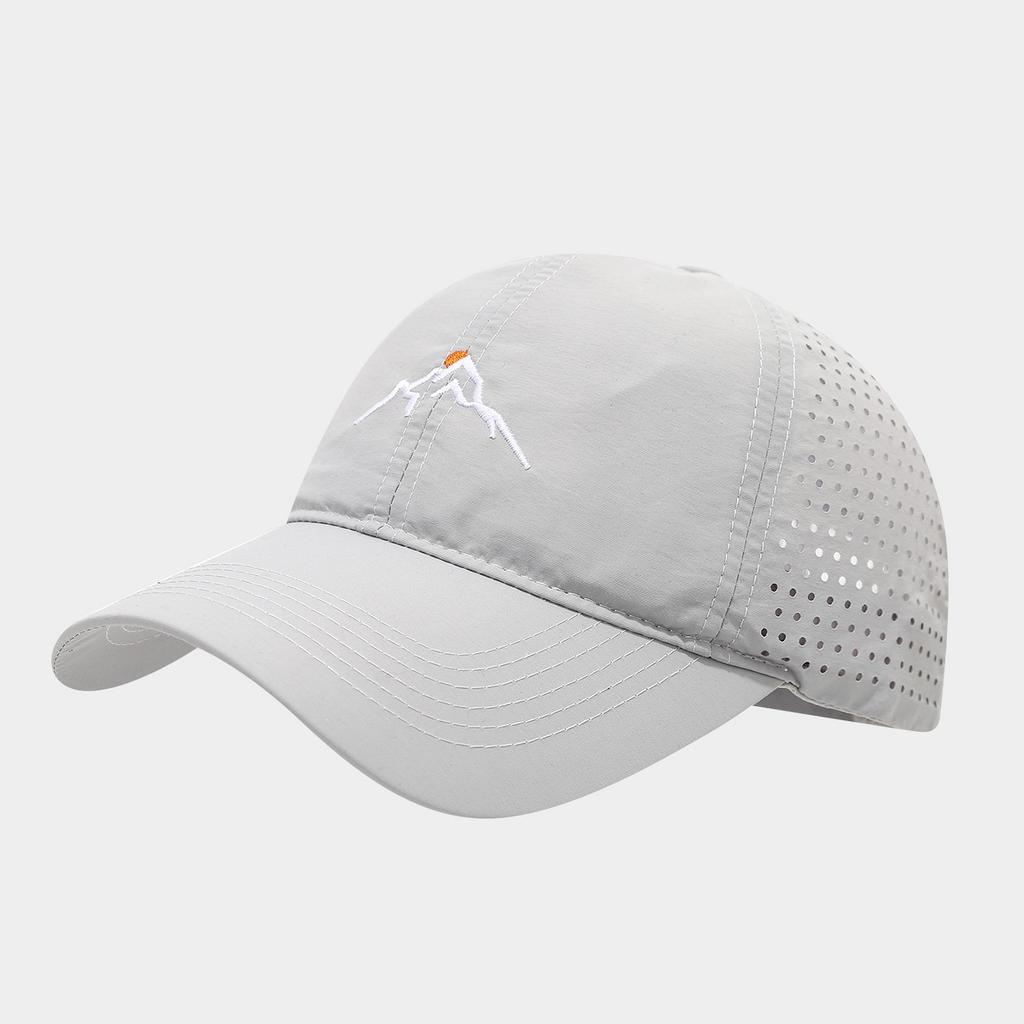 Quick Drying Sport Cap Water Resistant Outdoor Baseball Hat Unstructured Embroidered Cap Breathable Lightweight Hiking Sun Hat