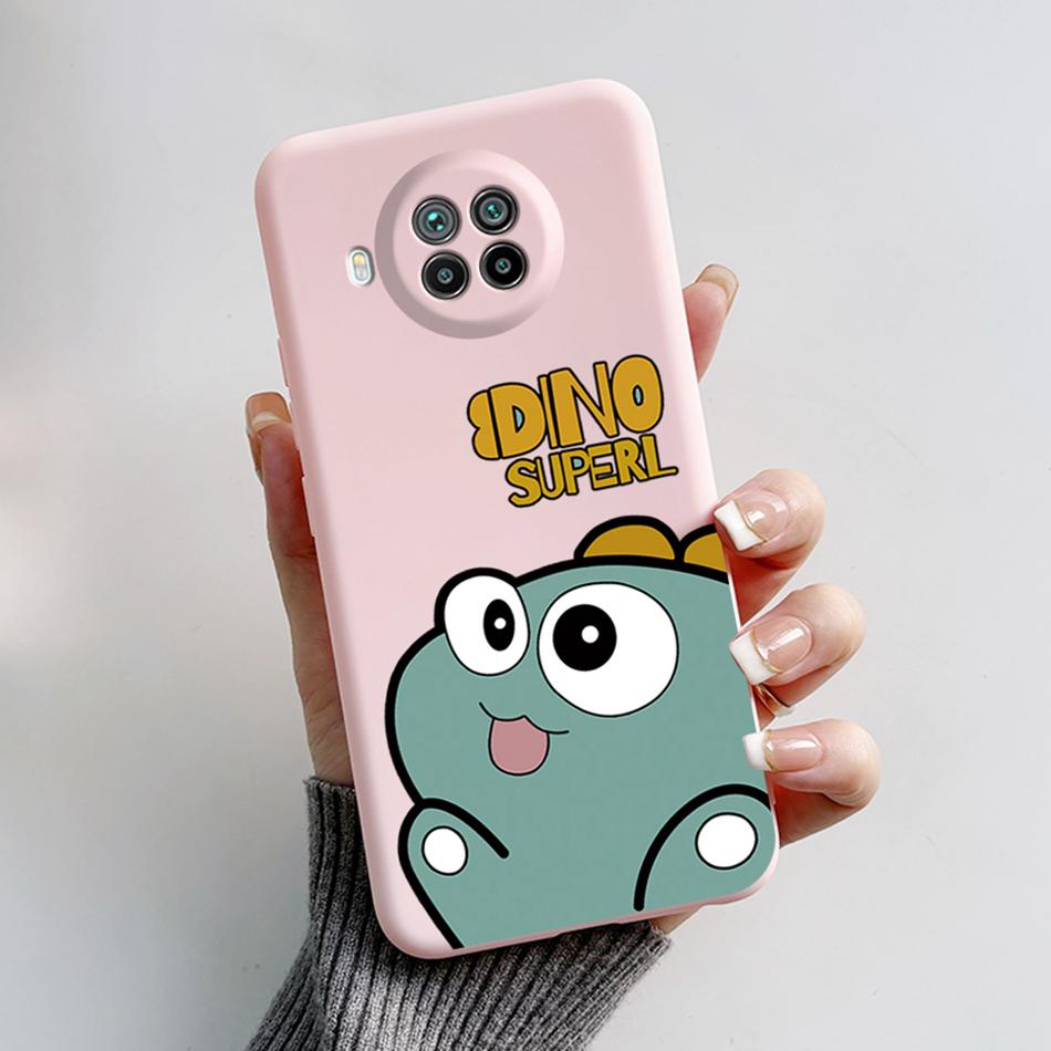 For Xiaomi Mi 10T Lite Case Cute Cat Cartoon Bear Frog Soft Silicone Back Cover For Xiaomi Mi10T 10 T Lite 5G Bumper Phone Case