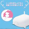 Elecom Funda para AirPods, Funda de Silicona, Compatible con Carga Inalámbrica, Diseño de Animales, con Tapa para el Conector, Diseño de Conejo (Ava-APSCANRAB)