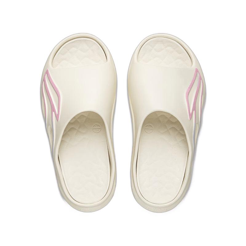 Унисекс тапочки Li-Ning COMFY SLIDE 36 грязно-белый