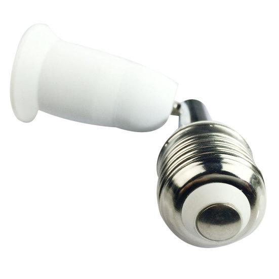 Adjustable E27 Extender Lamp Adapter Bulb Holder Splitter Light Socket Base