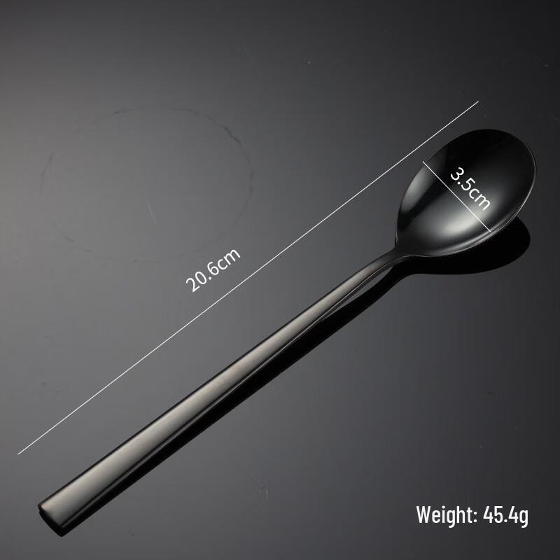 Qianxing Stainless Steel Korean Long Handle Cutlery Set