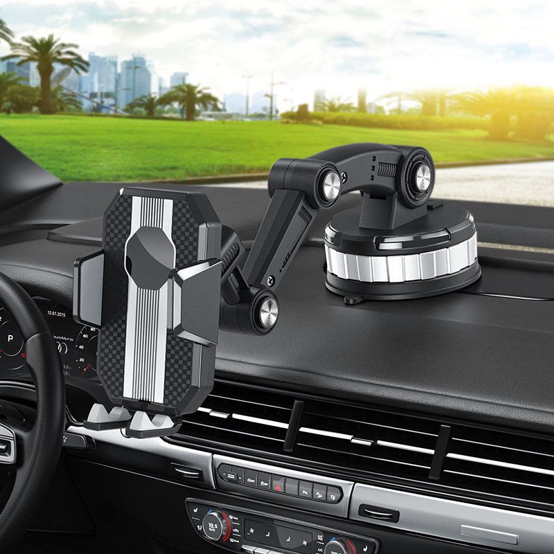 New Model Mobile Phone Car Mount Dashboard Navigation Suction Cup Holder Shockproof for Cars and Large Trucks