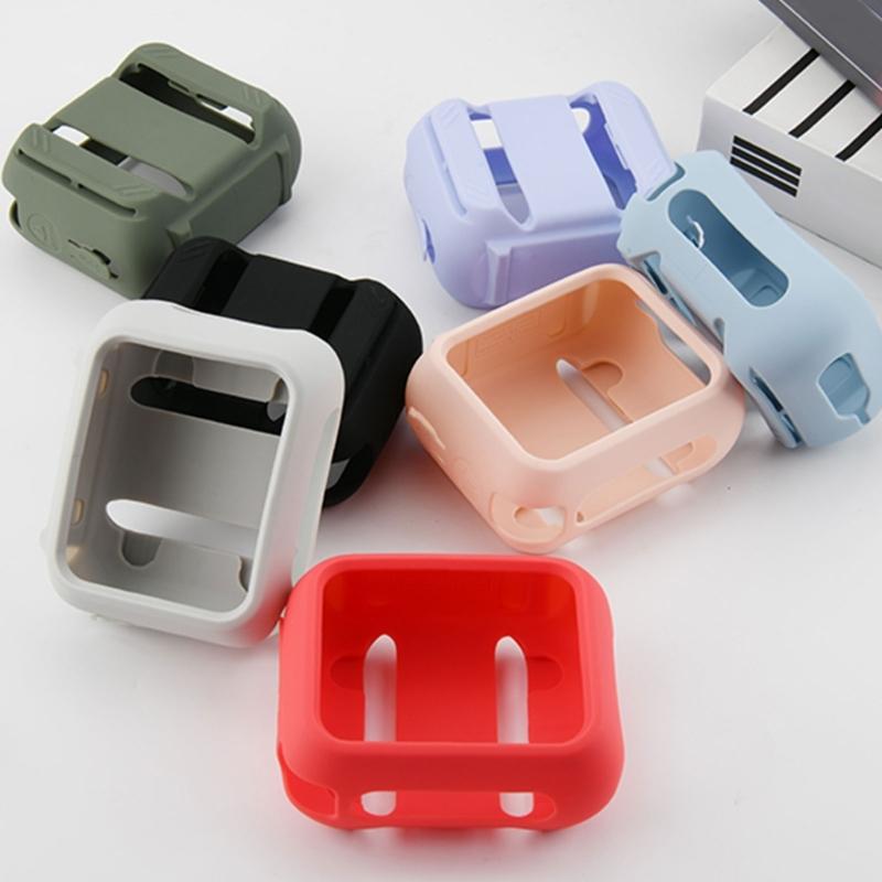 Shockproof Silicone Cover for GO 4 Portable Bluetooth-compatible Speaker, Dustproof Protections with Carrying Hook