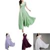 Elegant Women Long Formal Evening Prom Party Bridesmaid Chiffon Ball Gown Cocktail Dress For Special Occasions