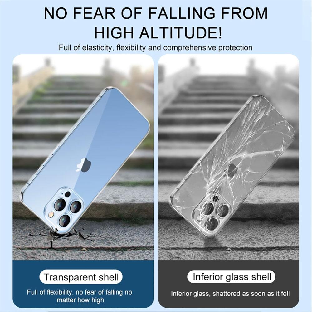 Clear Case For Apple iPhone 14 13 11 12 Pro 7 8 Plus XR X XS Max 6 6S 14Pro Silicone Phone Cover Animal Dragon