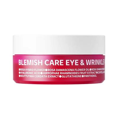 Blemish Care Eye & Brow Wrinkle Patch 90Sheets – Hydrating Hydrogel Patch with Glutathione, Rose Water & 8 Types of Hyaluronic Acid