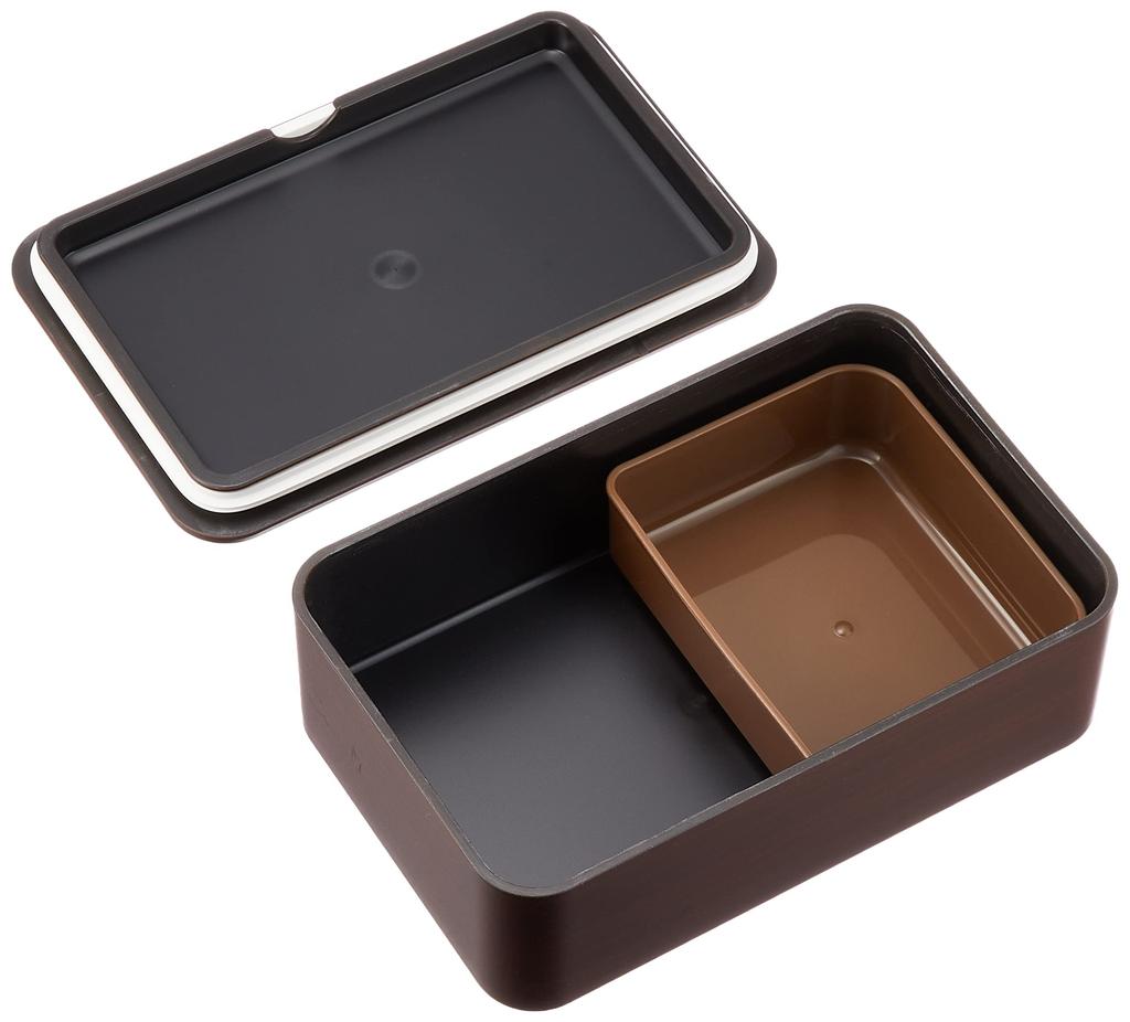 Tatsumiya Wood Grain Lunch Lunch Tochigi Wood 52634 Box, Single-Tier Box, Small, Grain,