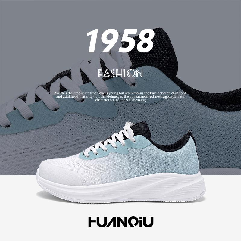 Globale leichte Laufschuhe ZHQ-HY865 Frühling Herrenschuhe trendige vielseitige Herren Mesh atmungsaktive lässige Sportschuhe