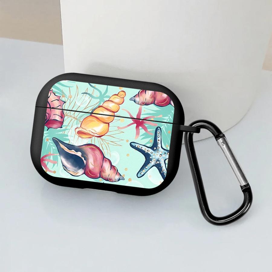 Case For Airpods 1 Pro Pro3 4 Pro2 3 2 Earphone Cases Cover Colorful Marine Organism