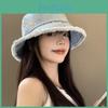 Floral Denim Embellished Fishing Hat For Comfortable Spring Wear For Everyone